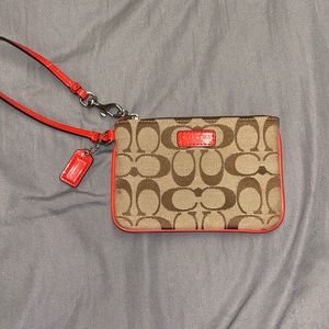 Coach wristlet/wallet